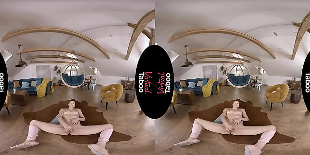 blonde,masturbation,natural tits,pov,taboo